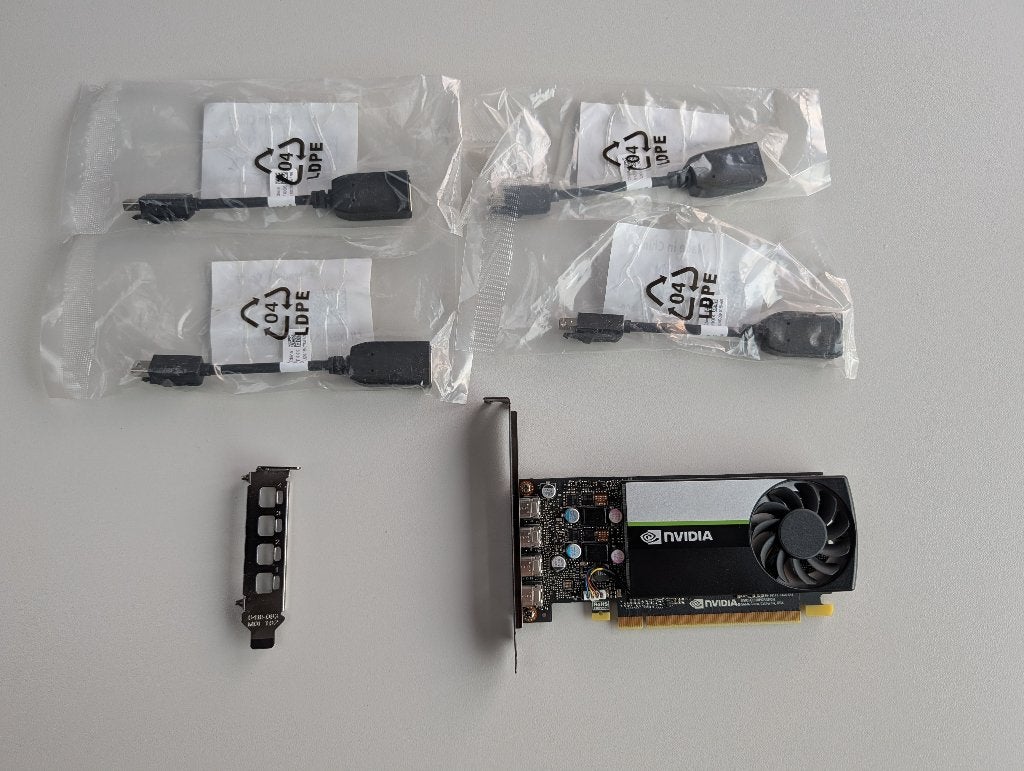 Nvidia T600 Grafische kaart, Computers en Software, Videokaarten, Ophalen, DisplayPort, GDDR6, Zo goed als nieuw