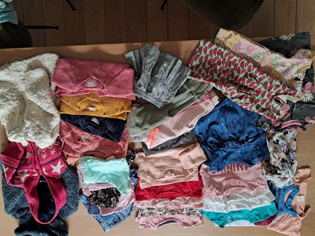Kinderkledij, Kinderen en Baby's, Babykleding | Maat 74, Ophalen, Gebruikt, Meisje, Overige typen