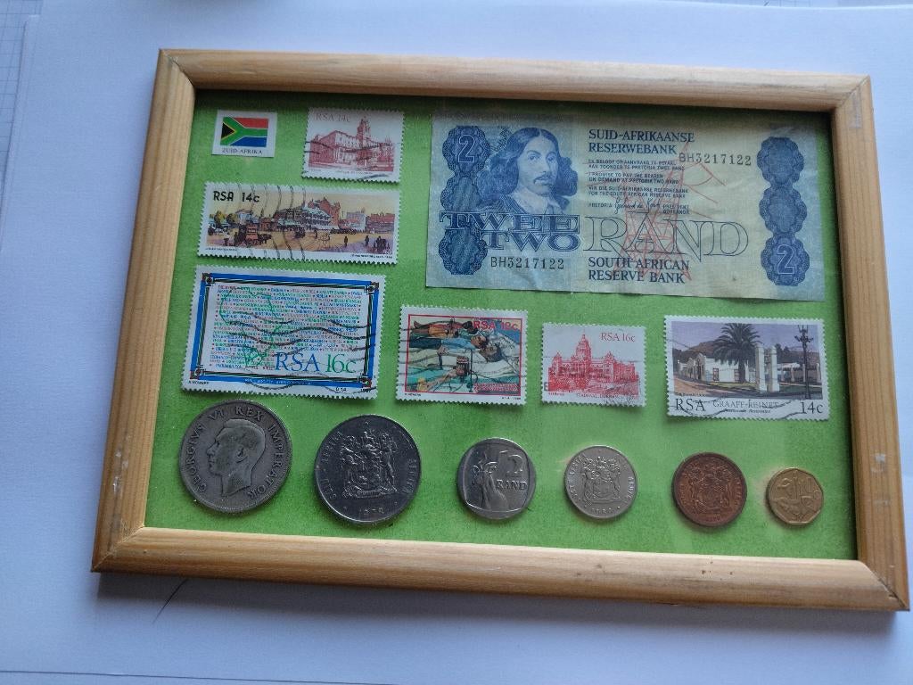postzegels ,munten , Zuid-Afrika, Timbres & Monnaies, Monnaies | Afrique, Enlèvement ou Envoi, Afrique du Sud, Série