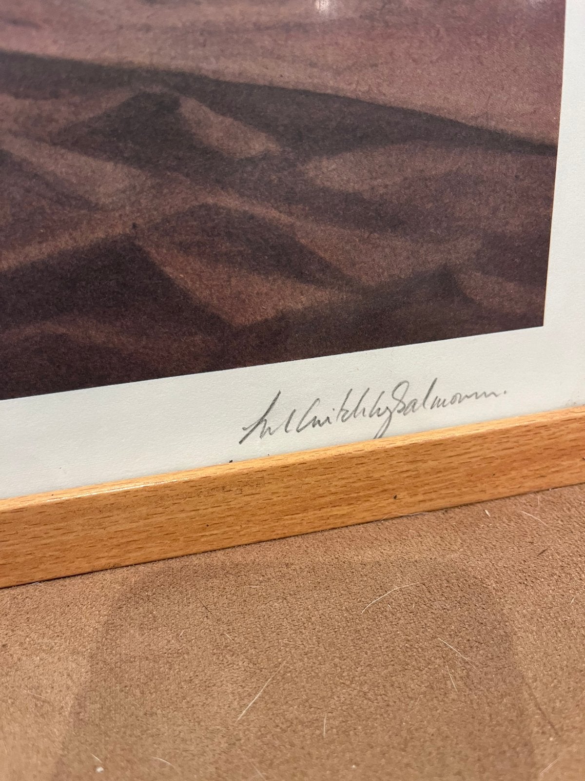 Exclusieve Valkeniers Kunstdruk 'Allabhyata' –Handgesigneerd, Ophalen, Gesigneerd