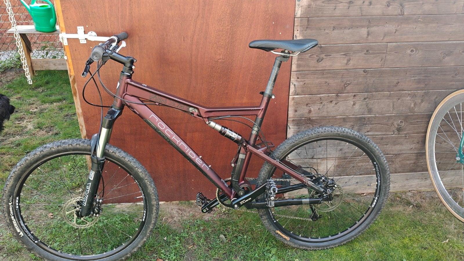 mtb rockrider full suspension, Fietsen en Brommers, Gebruikt, Fully, Schijfrem, Ophalen