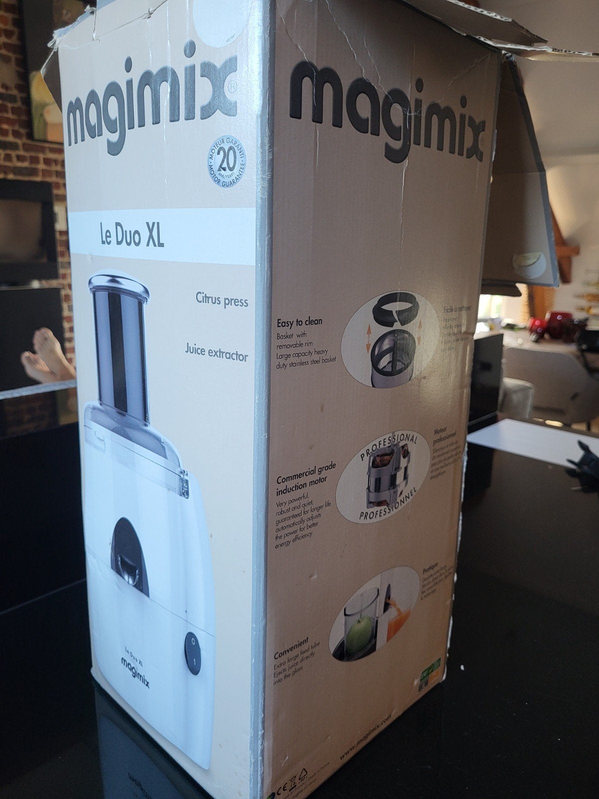 Magimix le Duo XL, Elektronische apparatuur, Juicers, Ophalen of Verzenden, Nieuw