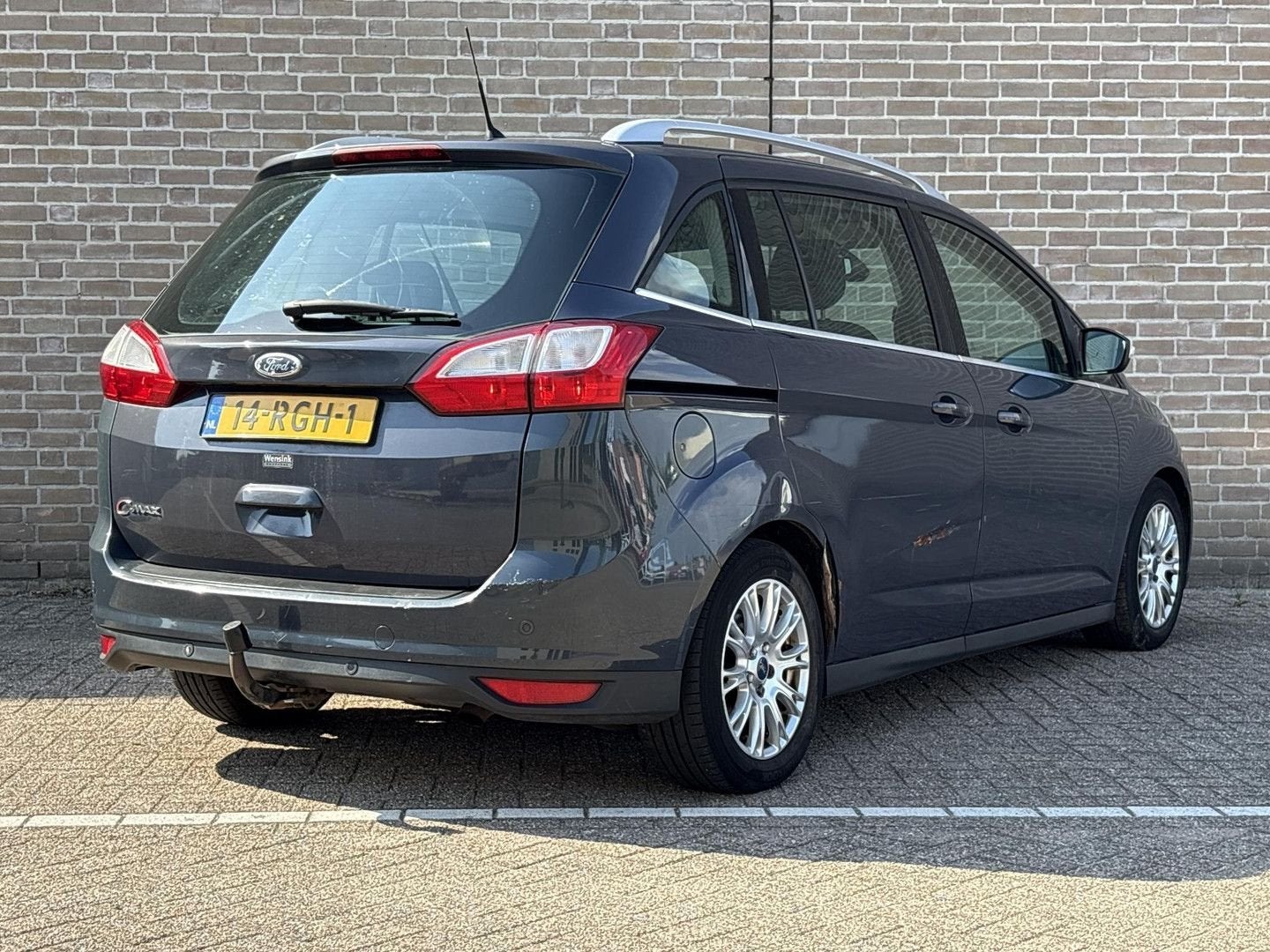 Ford Grand C-Max 1.6 SCTi Titanium 7p. | Cruise | Climate |, Autos, Ford, Argent ou Gris, Achat, Entreprise, Boîte manuelle