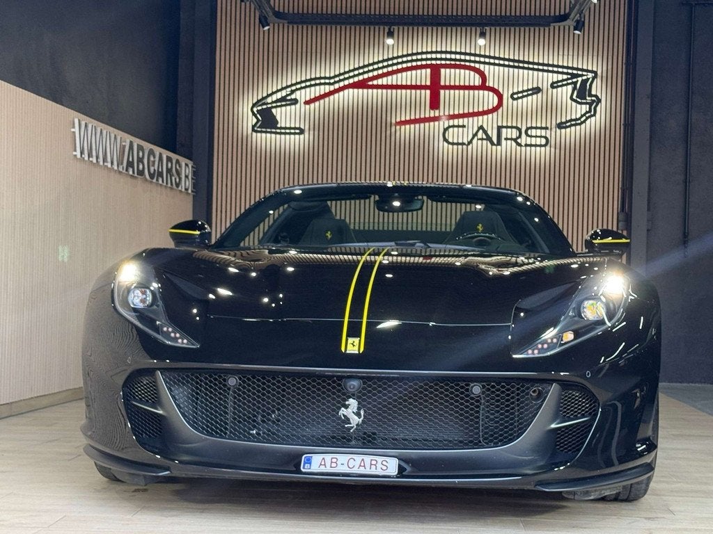 Ferrari 812 6.5 V12 F1 * GTS * (bj 2022, automaat), Auto's, Ferrari, Automaat, Bi-Xenon koplampen, Zwart, Bedrijf