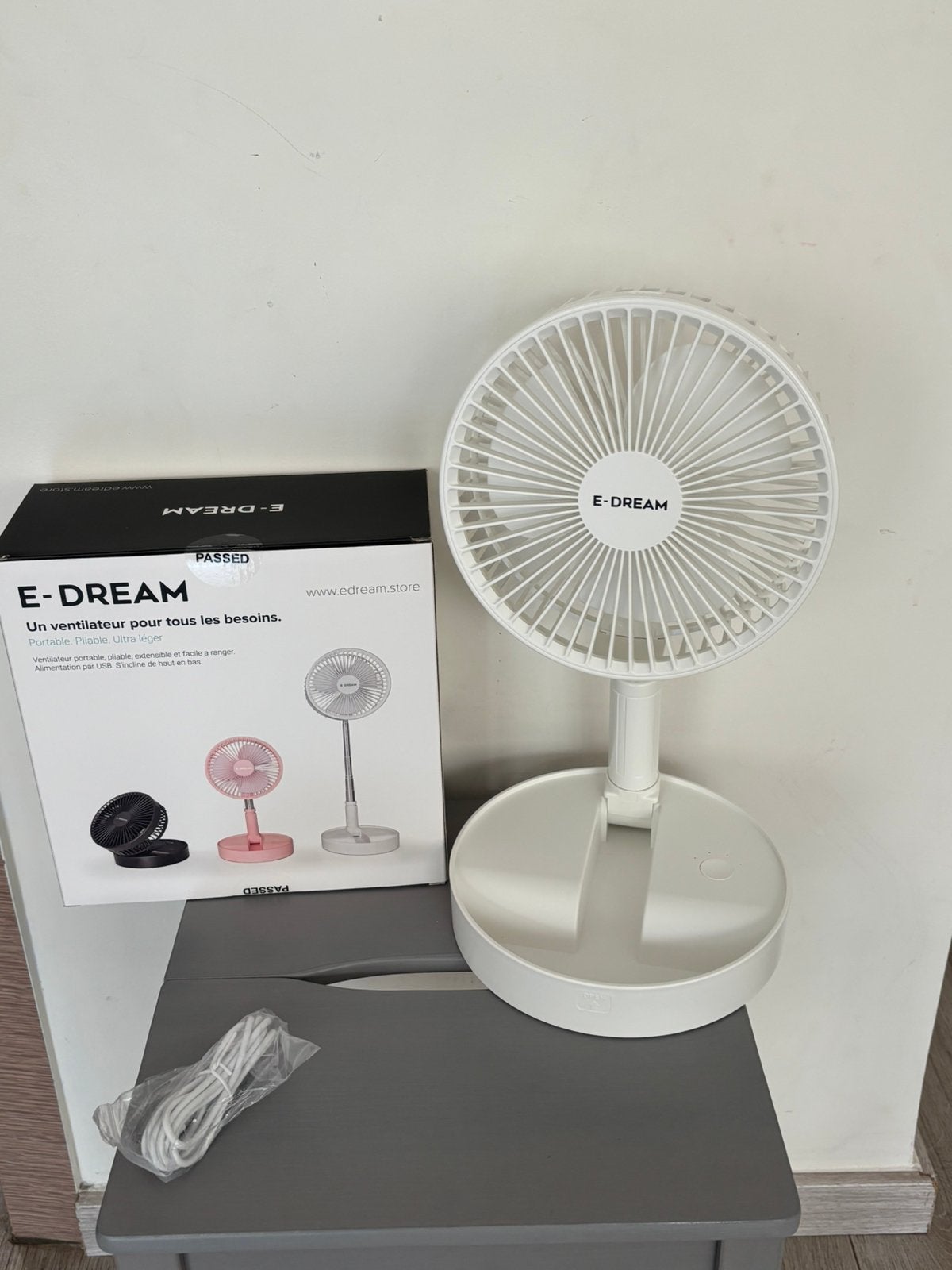 Ventilateurs portable prix magasin 69,95€ s’agrandi 3 fois, Electroménager, Enlèvement ou Envoi, Comme neuf