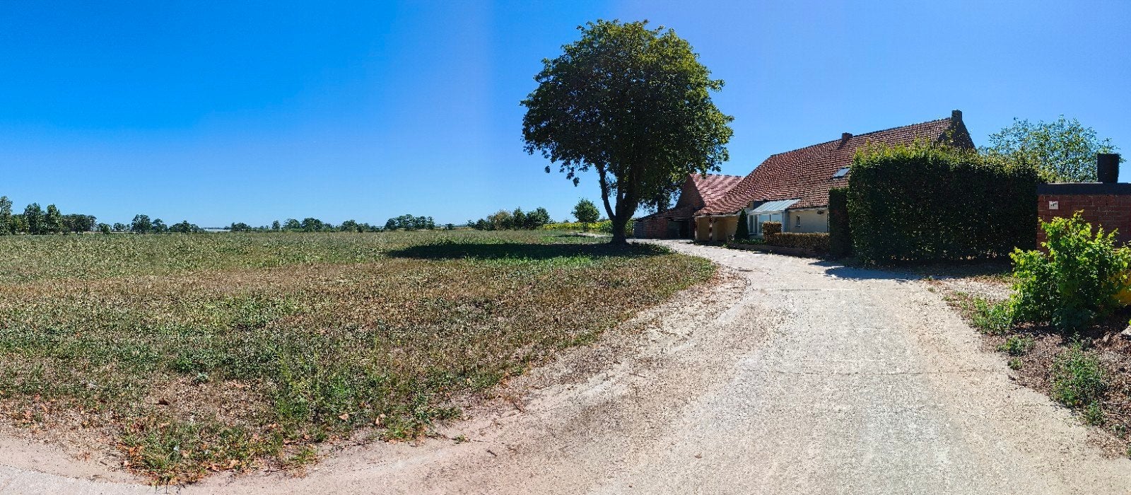te renoveren hoeve met schuur en aanpalend landbouwperceel, Immo, Huizen en Appartementen te koop, Overige soorten, 215 m², 3 kamers