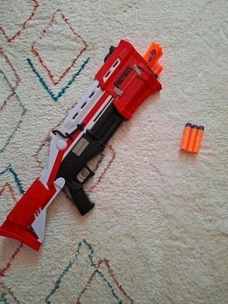 Fortnite Grand Nerf met 3 dartballen, Ophalen, Zo goed als nieuw