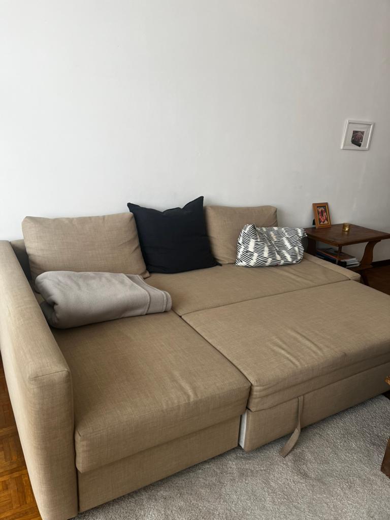 Ikea zetel met opbergruimte, Ophalen, Gebruikt, Driepersoons