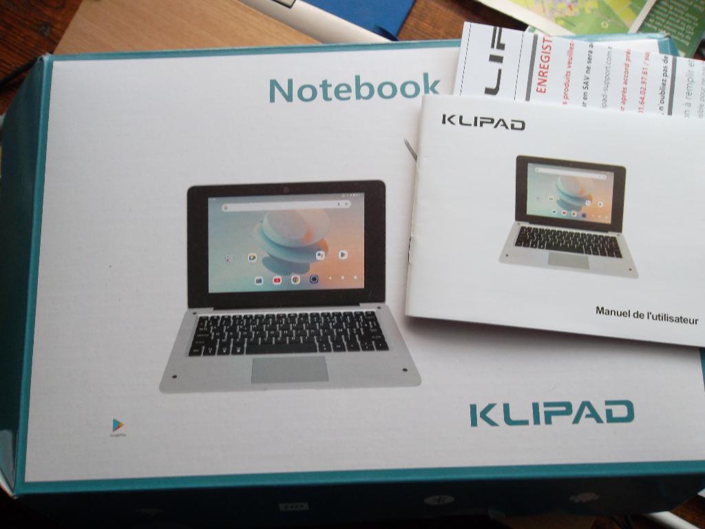 notebook klipad, Informatique & Logiciels, Android Tablettes, 32 GB, KLIPAD/NOTEBOOK, Enlèvement, Wi-Fi et Web mobile