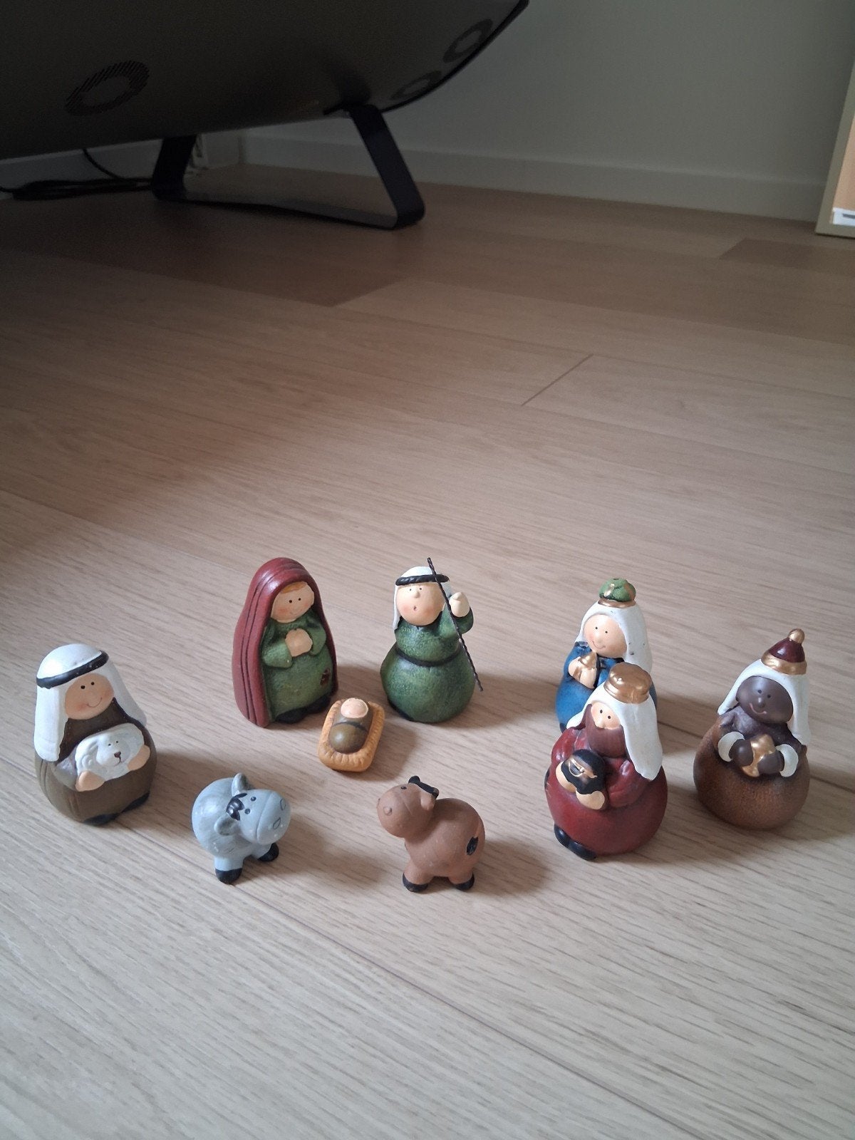 kerstgroep modern, Diversen, Ophalen