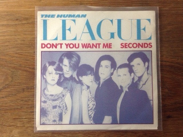 single human league, 7 inch, Ophalen of Verzenden, Pop, Beschermende buitenhoes