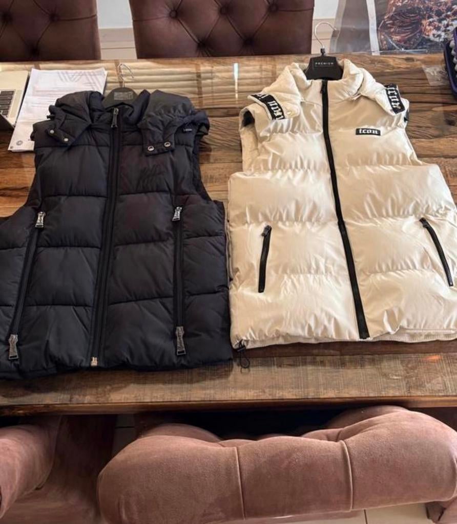 Maleleions & icon bodywarmers maat m alebei, Kleding | Heren, Ophalen of Verzenden, Zo goed als nieuw, Maat 48/50 (M)