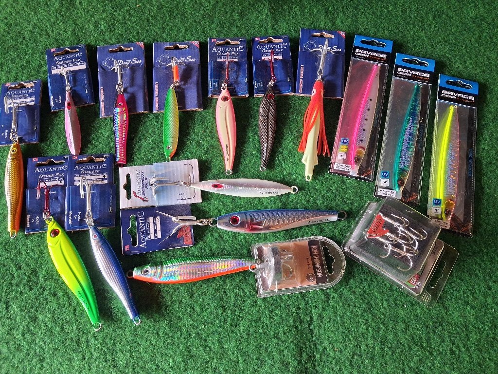 Pilker Set ( van 60 t/m 200 gram) 15 stuks, Sports nautiques & Bateaux, Pêche à la ligne | Pêche en mer, Enlèvement ou Envoi, Neuf