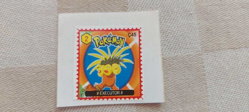 Pokemon Stamp Rare Limited Excgutor, Envoi, Neuf, Autres types