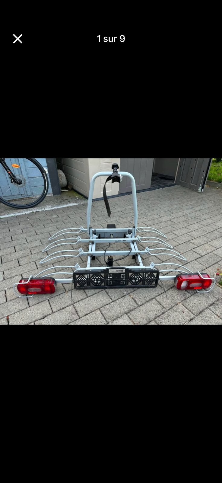 Porte Velo, Autos : Divers, Porte-vélos, Comme neuf, Enlèvement