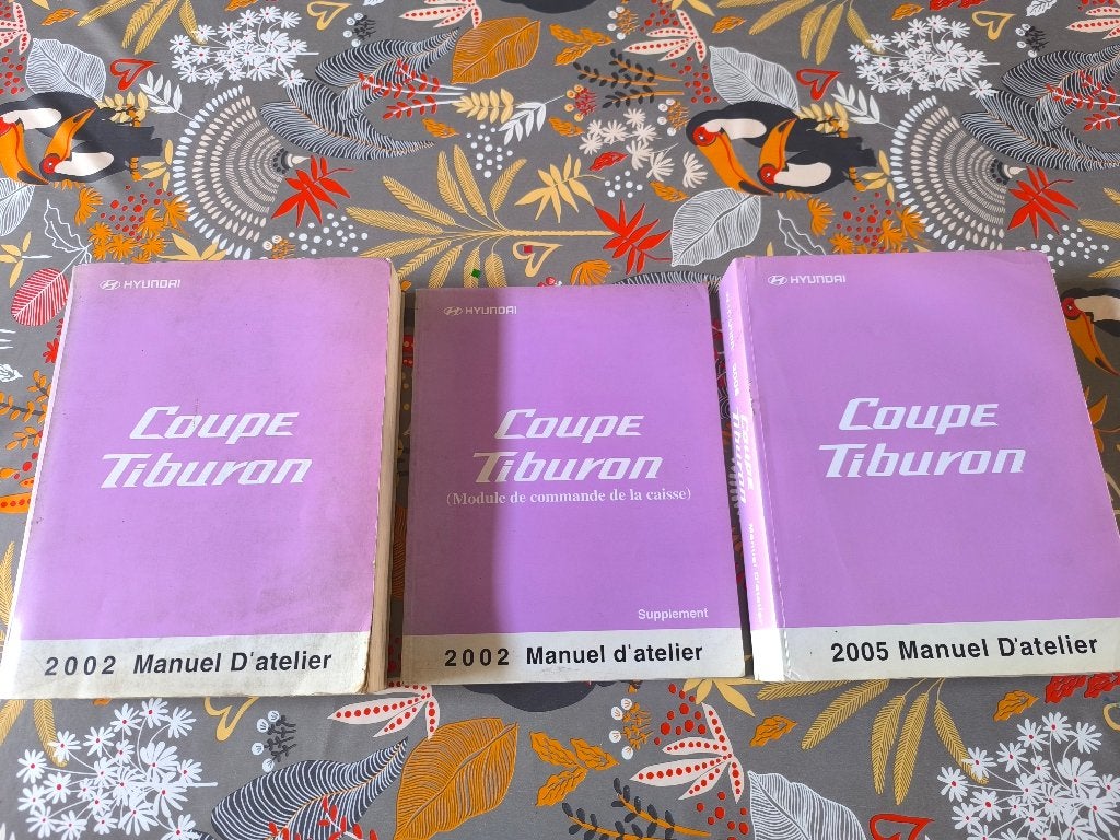 Manuels d'atelier complets Hyundai coupé, Enlèvement, Utilisé, Autres marques