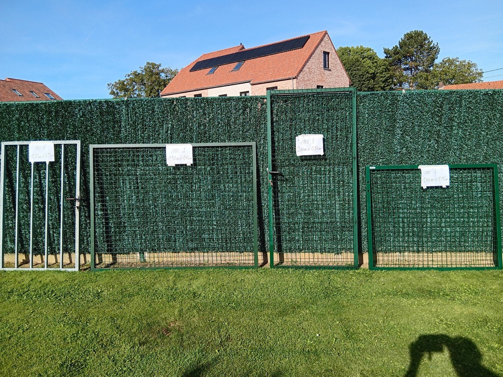 4 tuinhekkens ., Ophalen