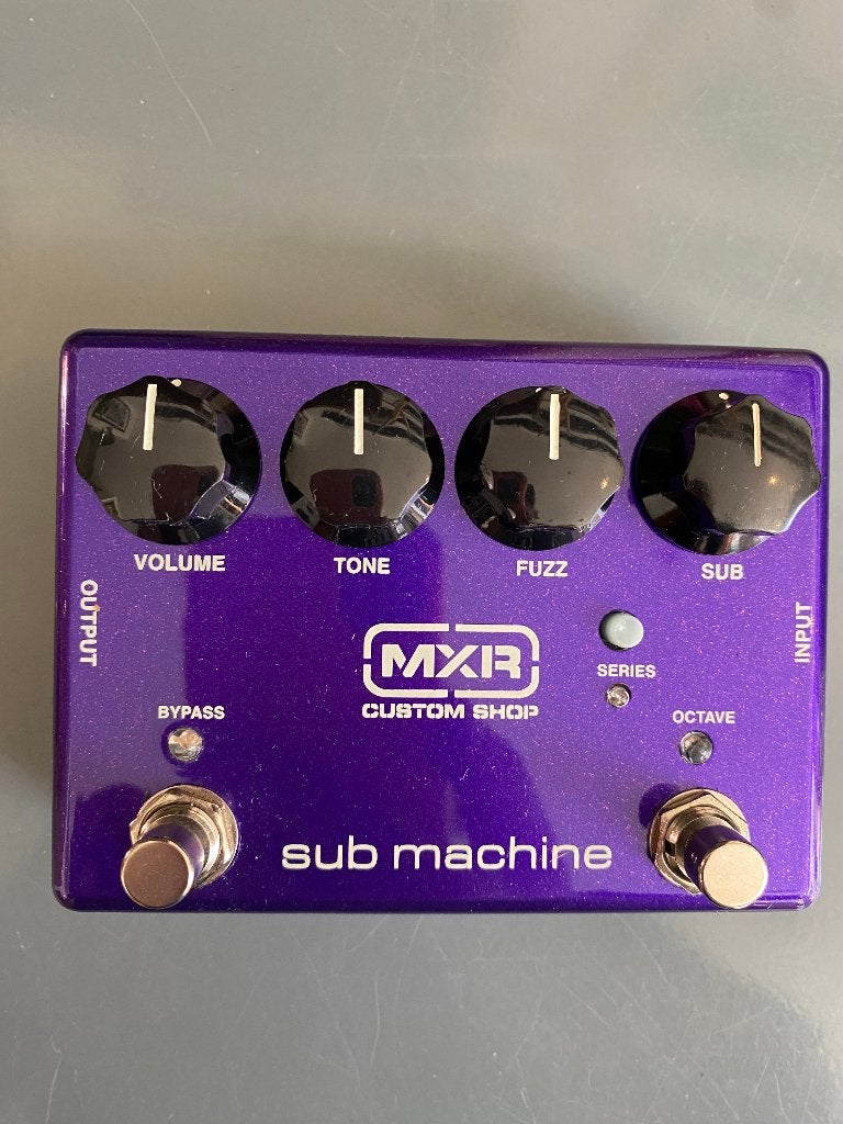 MXR M225 Sub Machine FUZZ (custom shop), Ophalen of Verzenden, Zo goed als nieuw, Distortion, Overdrive of Fuzz