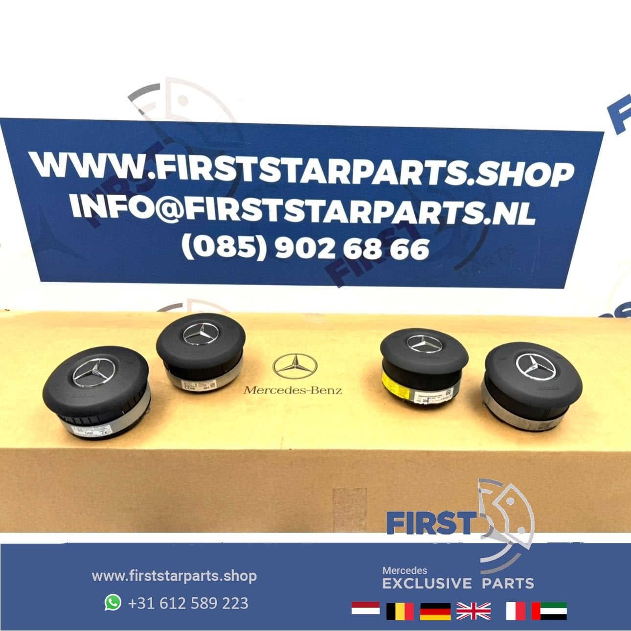 2020 AMG STUURAIRBAG W177 W118 H247 W205 W213 W238 W257 W167, Gebruikt, -, Ophalen of Verzenden, -