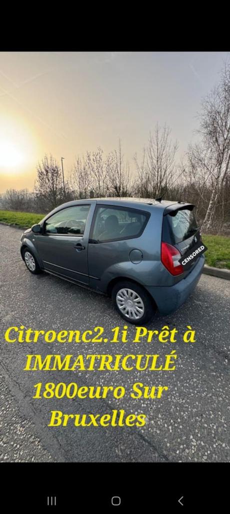 Citroen C2.1i SX Klaar voor registratie ‼️, Auto's, Citroën, Particulier, C2, Benzine, Euro 4, Berline, Handgeschakeld, Ophalen