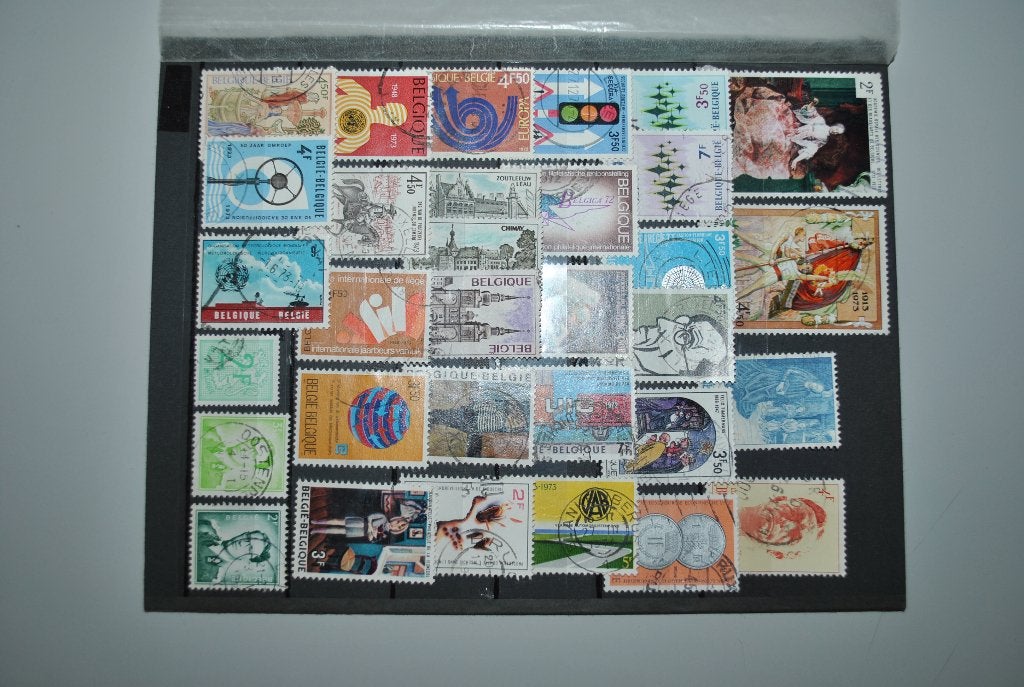 Belgique 1972/73 Oblitérés, Enlèvement ou Envoi, Affranchi, Europe