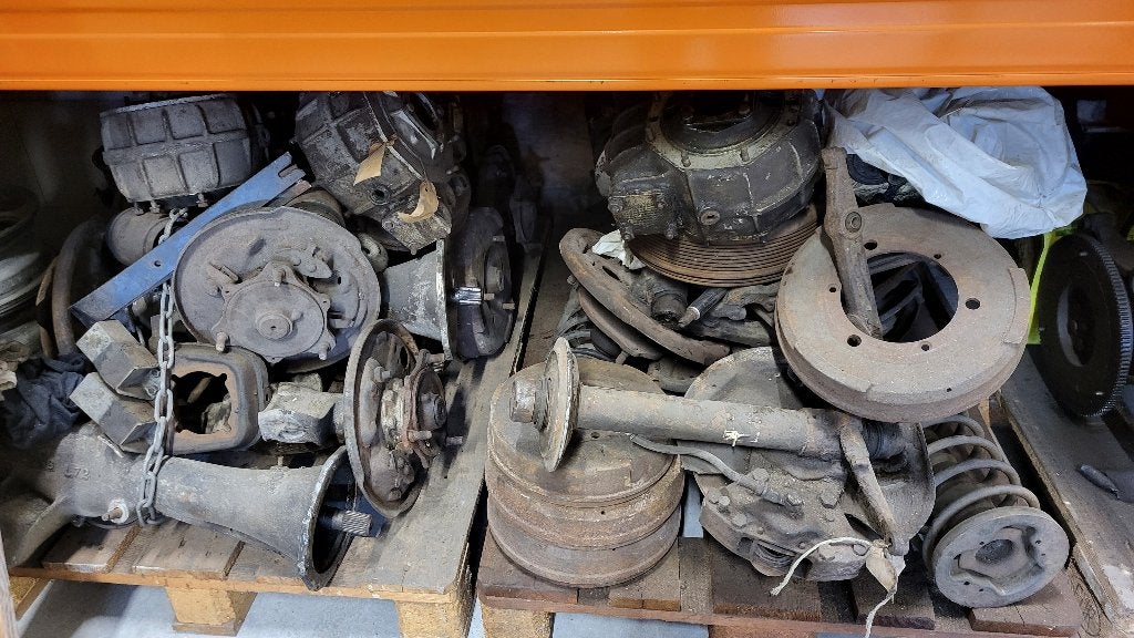 Essieu arrière, essieux de transmission et quelq Peugeot 404, Autos : Pièces & Accessoires, Enlèvement, Utilisé, Peugeot