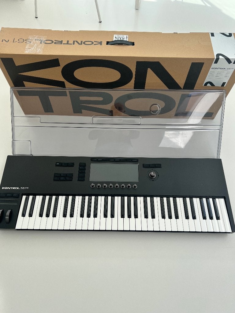 Native Instruments Komplete Kontrol S61 MK3 + Stofkap, 61 toetsen, Zo goed als nieuw, Aanslaggevoelig, Ophalen