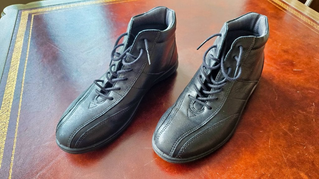 Chaussures / Bottines ECCO – Véritable cuir noir – Taille 39, Ecco, Enlèvement ou Envoi, Comme neuf, Autres types
