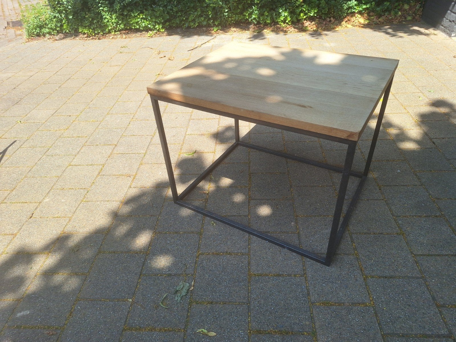 Salontafel - bijzettafel eik, Ophalen