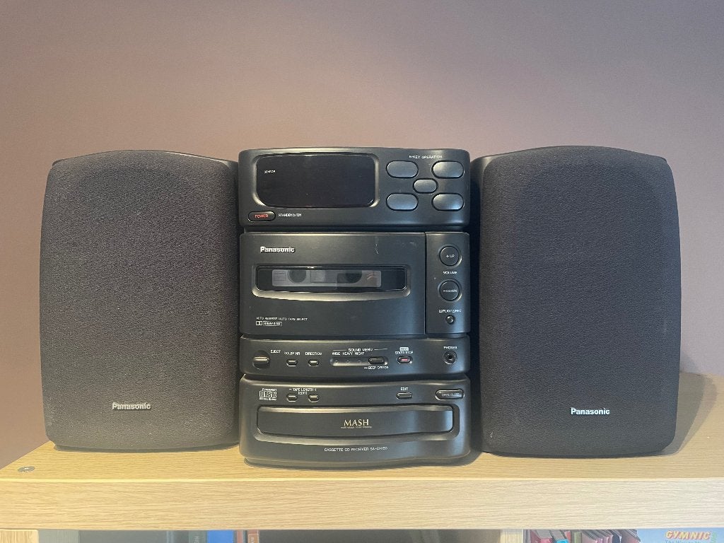 Kleine stereo Panasonic, Audio, Tv en Foto, Ophalen, Gebruikt, Cassettedeck, Overige merken