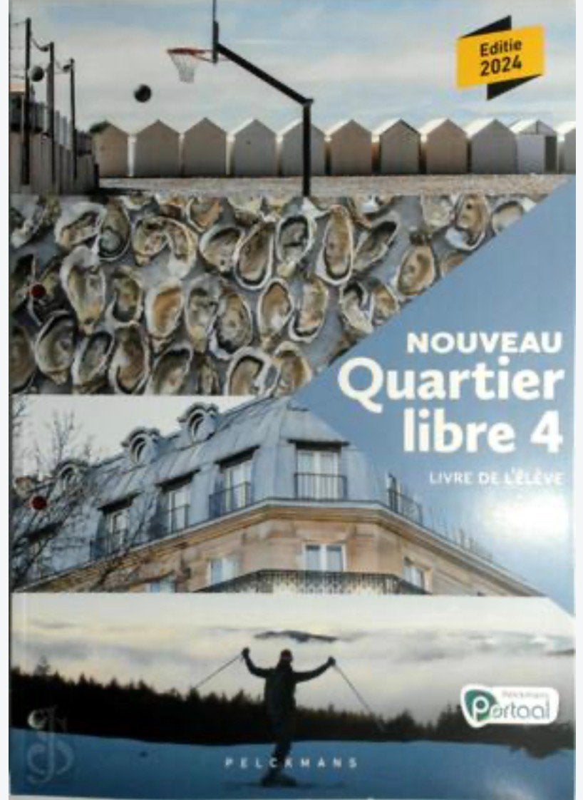 Nouveau Quartier libre 4 Livre de l'élève (editie 2024) (inc, Enlèvement ou Envoi, Neuf, Enseignement secondaire inférieur, Français
