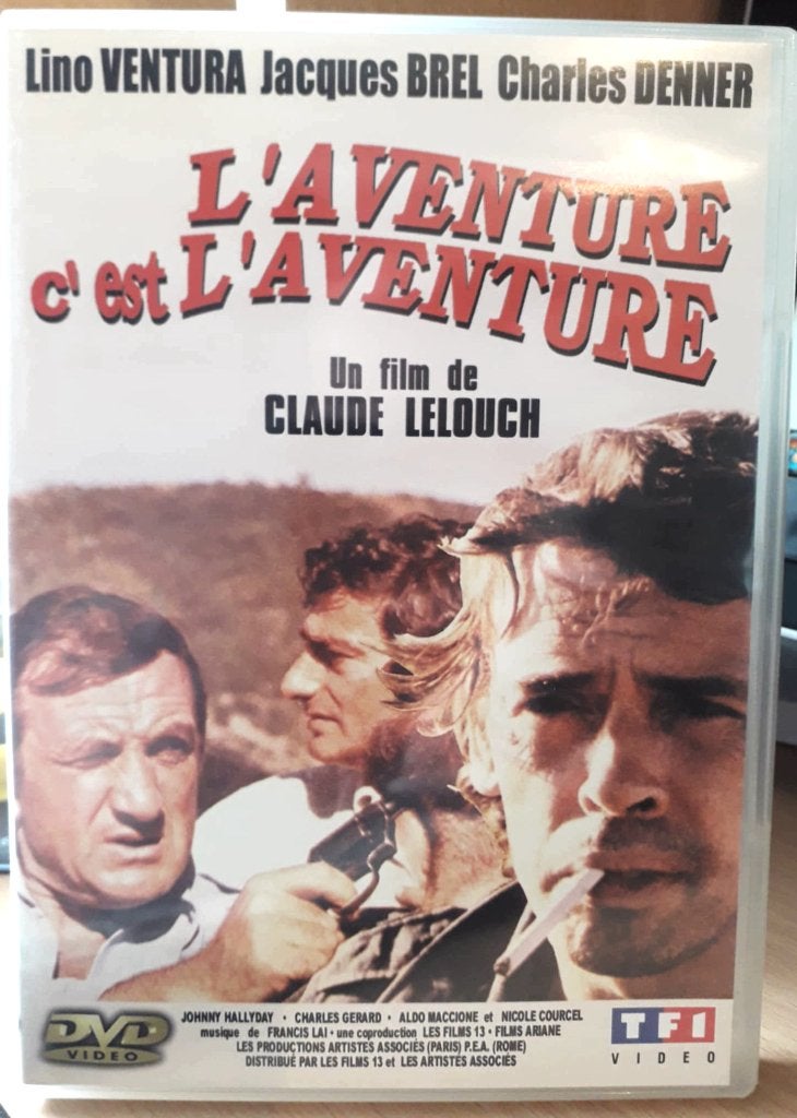 DVD L'aventure c'est l'aventure / Lino Ventura, CD & DVD, DVD | Classiques, Enlèvement, Comme neuf, Comédie