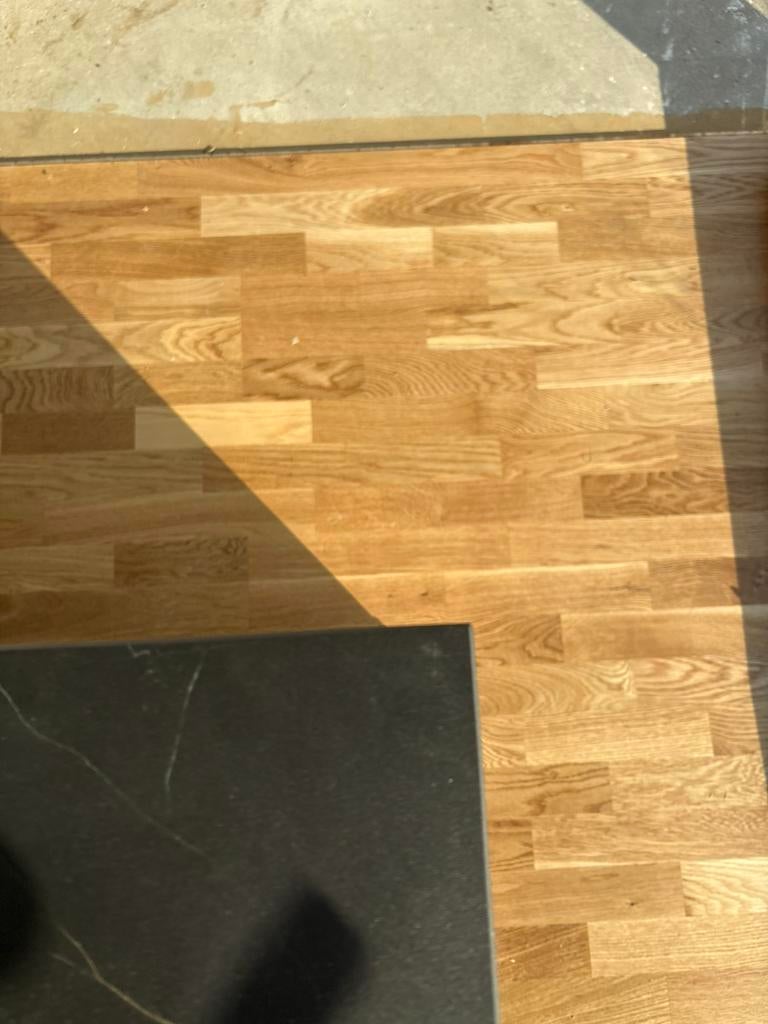 Eiken meerlaags parket te koop – nieuw in verpakking, Ophalen, Minder dan 25 mm, Eiken, Nieuw
