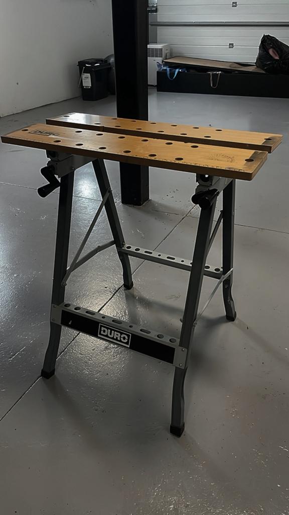 DURO Mobiele Werkbank, Enlèvement, Comme neuf, 70 à 120 cm, Rabattable