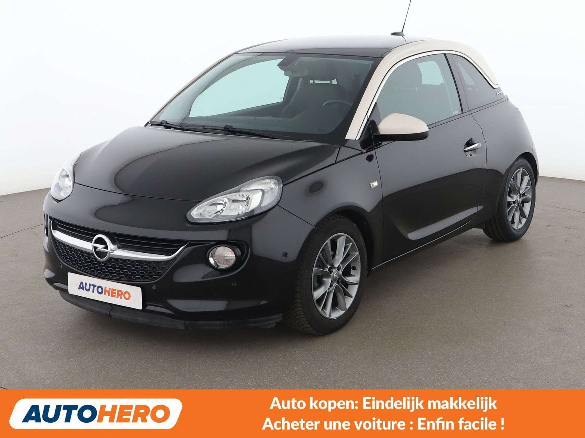 Opel ADAM 1.4 Glam (année de construction 2017), Autos, 118 g/km, Bluetooth, 87 ch, Noir