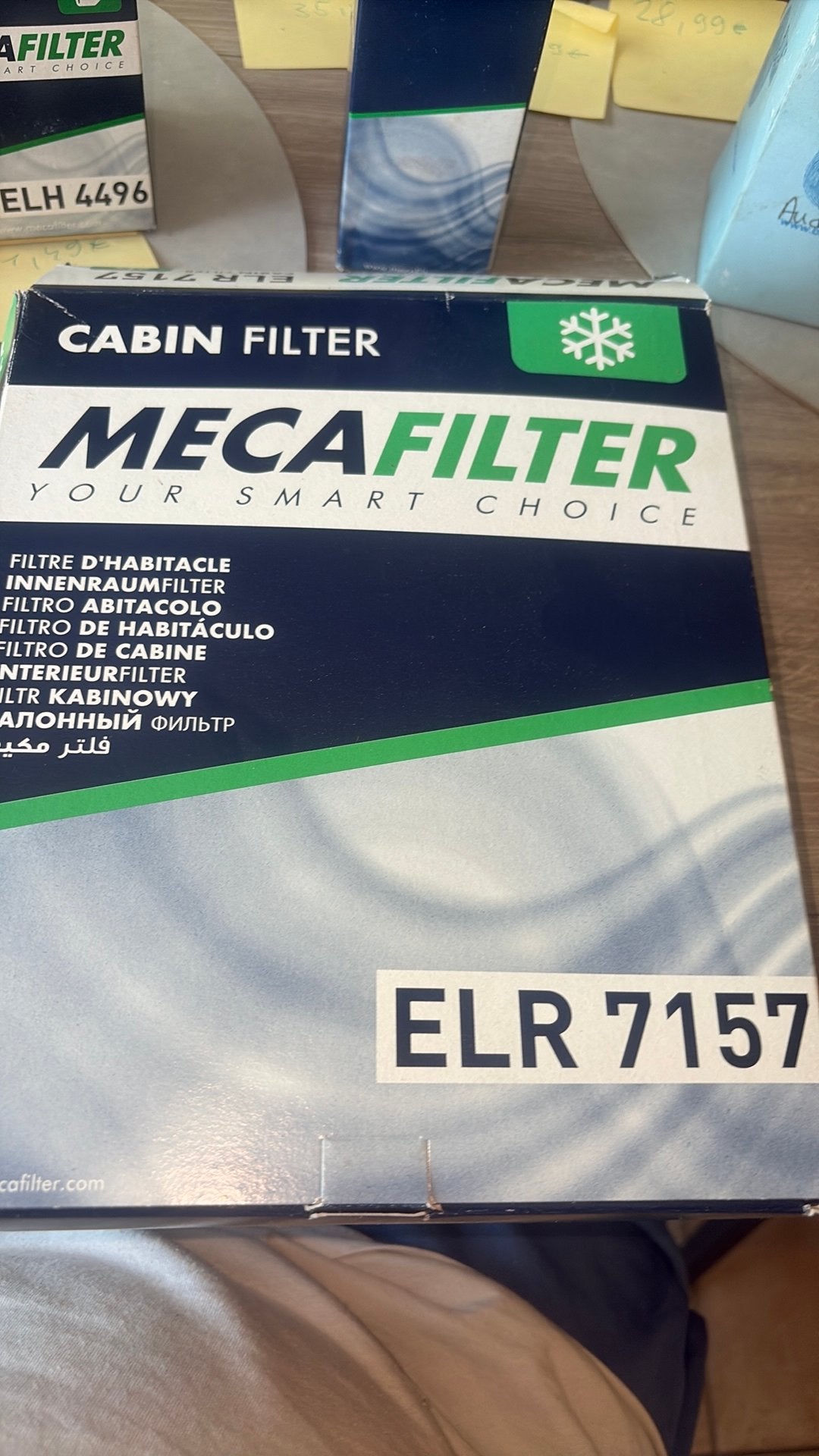 Cabinfilter, Auto-onderdelen, Ophalen, Nieuw