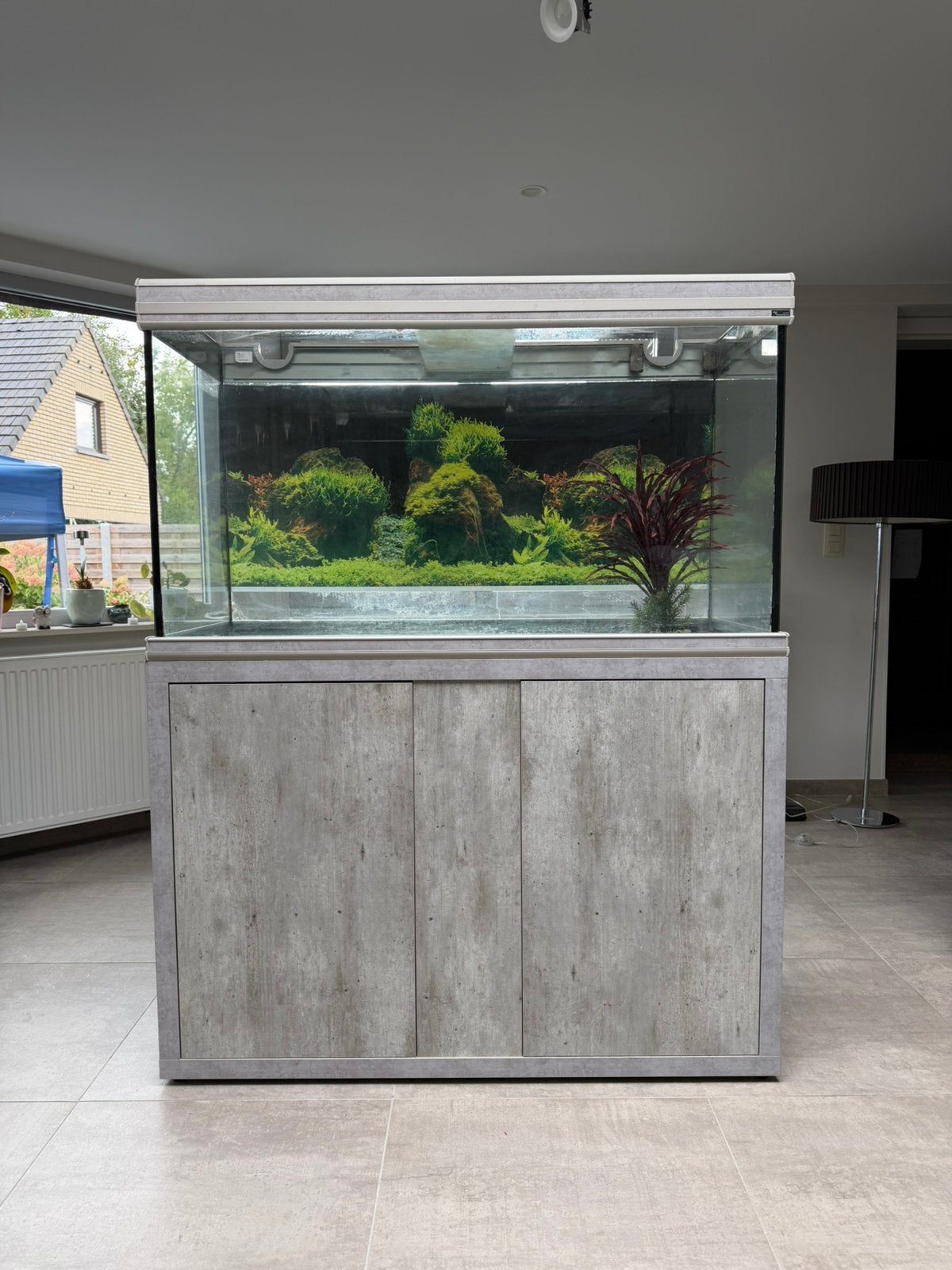 Aquatlantis aquarium 420L compleet –JBL e1902 filter- €750, Dieren en Toebehoren, Ophalen, Aquatlantis, Zo goed als nieuw, Inclusief toebehoren