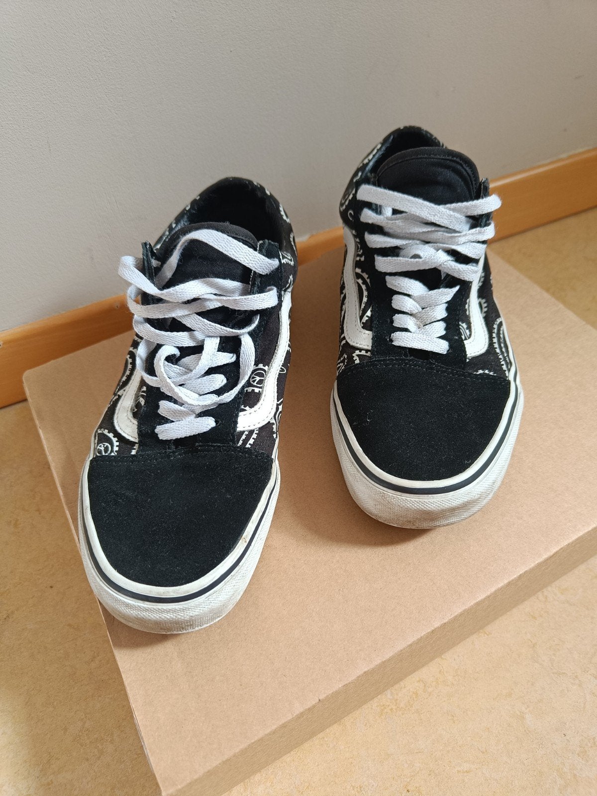 Sneakers Vans, Zwart, Ophalen of Verzenden, Sneakers, Gedragen
