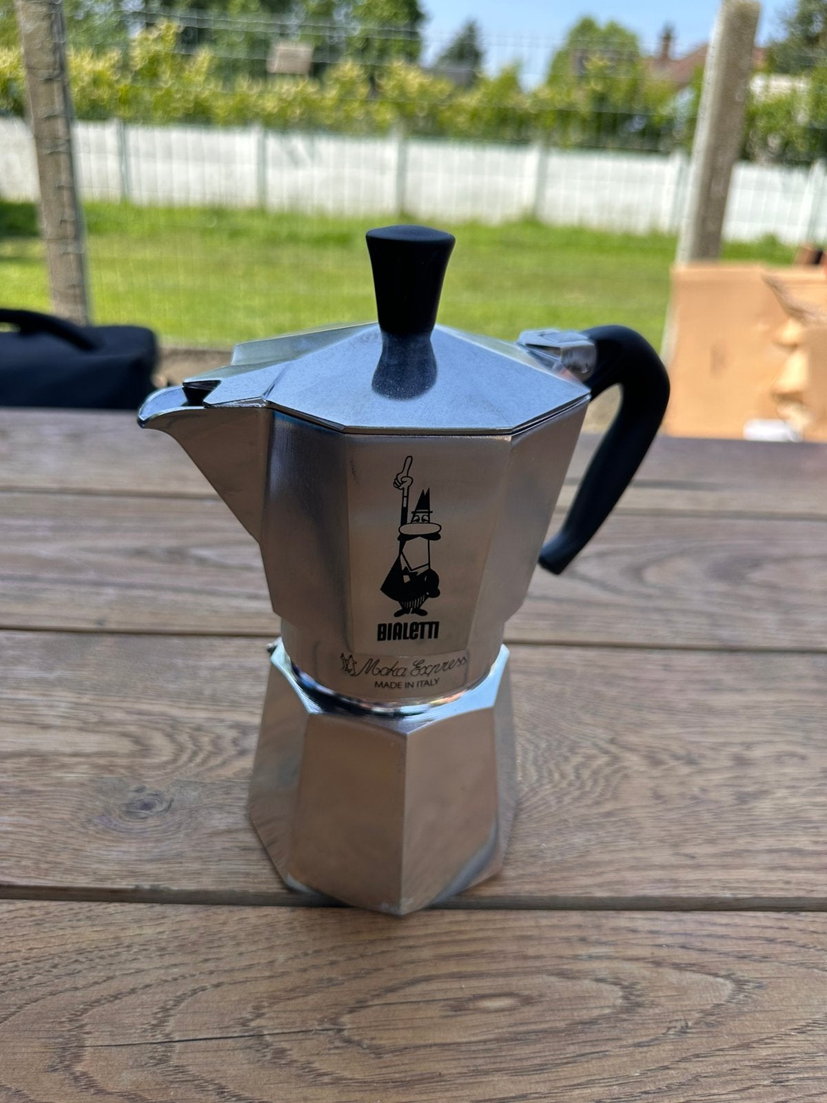 Koffiepot, Ophalen, Nieuw