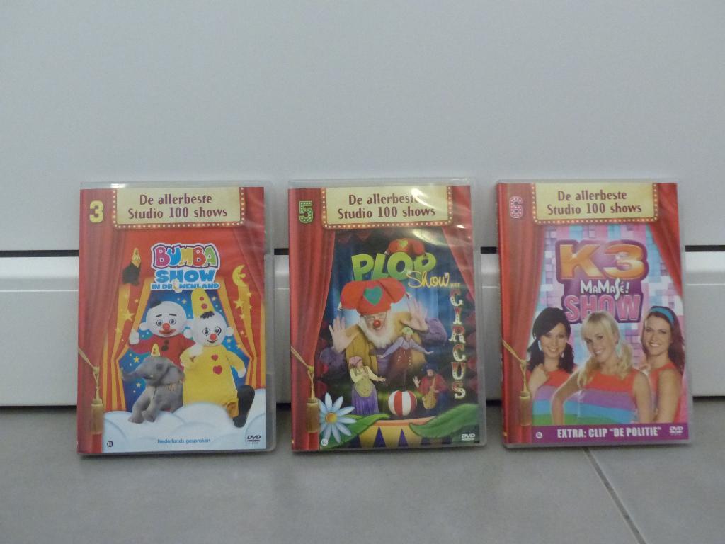 DVD's Shows Studio 100, Cd's en Dvd's, Dvd's | Kinderen en Jeugd, Ophalen of Verzenden, Zo goed als nieuw