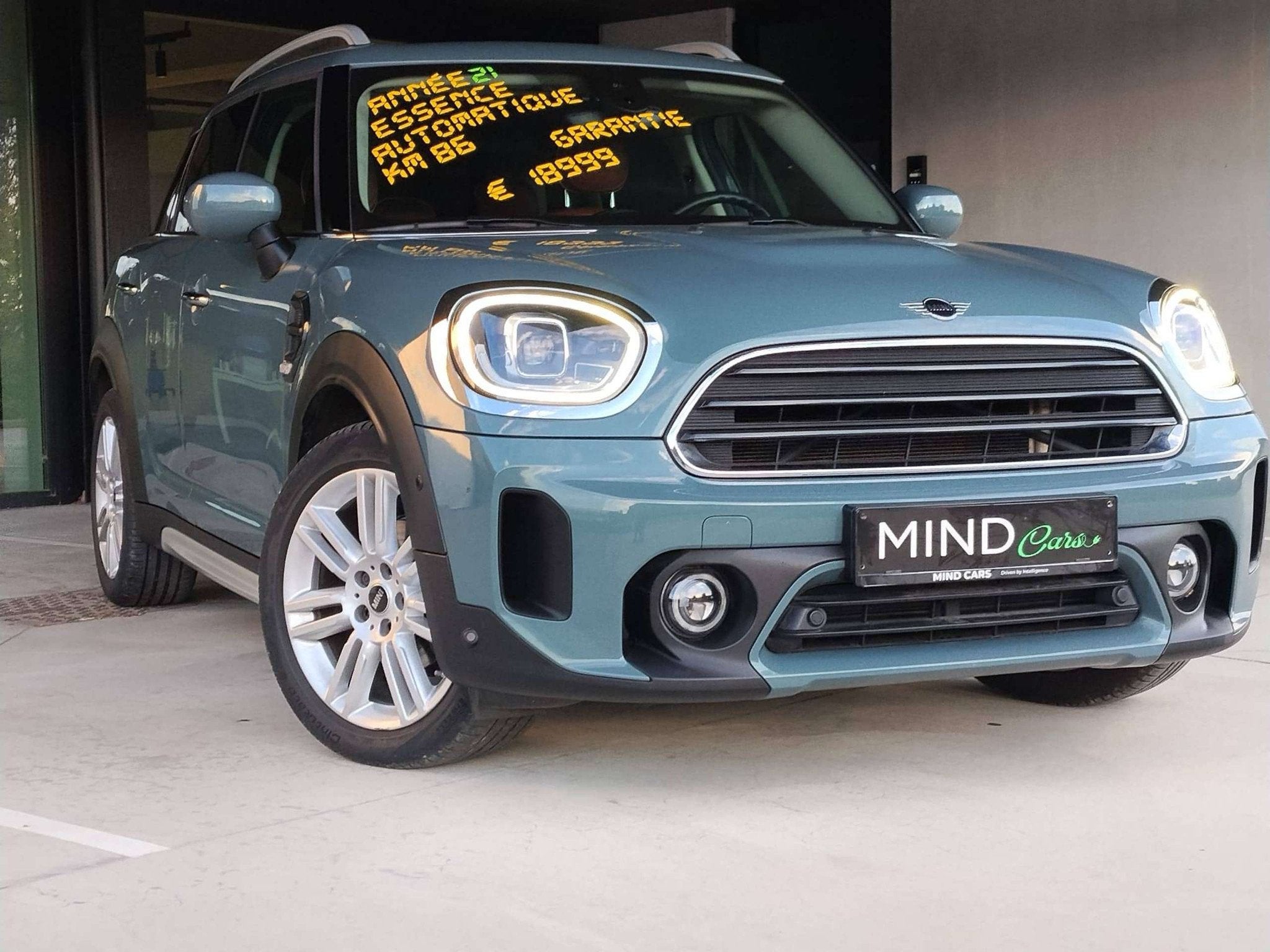 MINI One Countryman Mini Countryman 1.5 Auto - Toit Ouvrant, Autos, Cuir, 75 kW, Euro 6, 5 portes