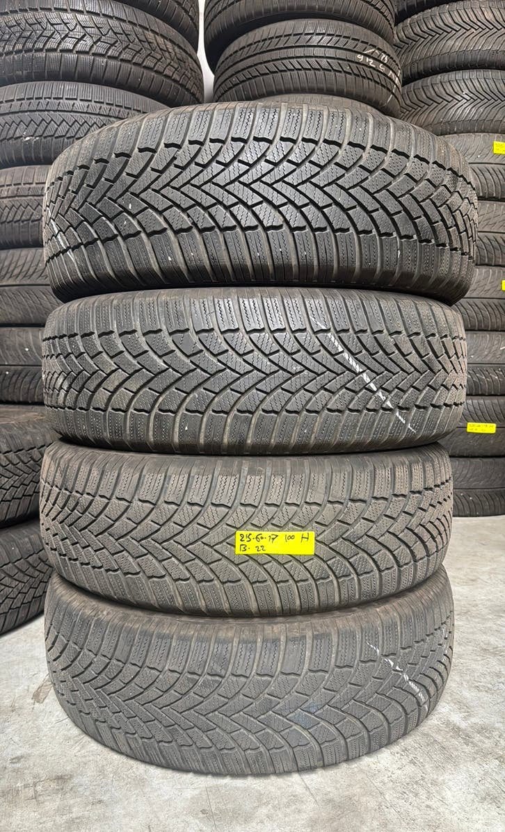 2156017 215/60/17 215/60R17 winterbanden merk Bridgestone, Ophalen