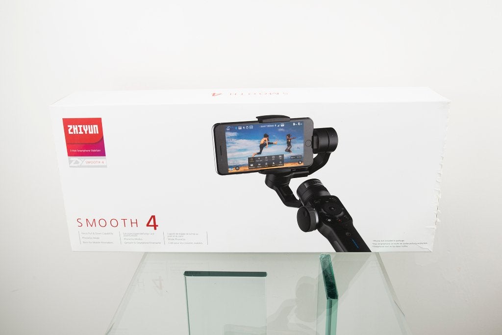 Zhiyun Smooth 4, Enlèvement ou Envoi, Comme neuf, Stabilisation sur 3 axes, Zhiyun
