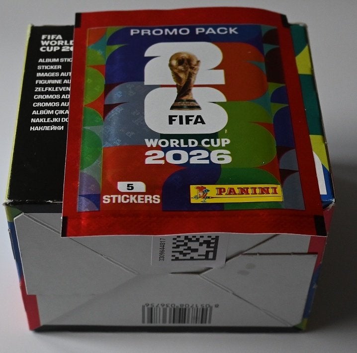 Panini Promo Packs Coupe du monde 2026, boîte non ouverte, Collections, Enlèvement ou Envoi, Neuf, Affiche, Image ou Autocollant