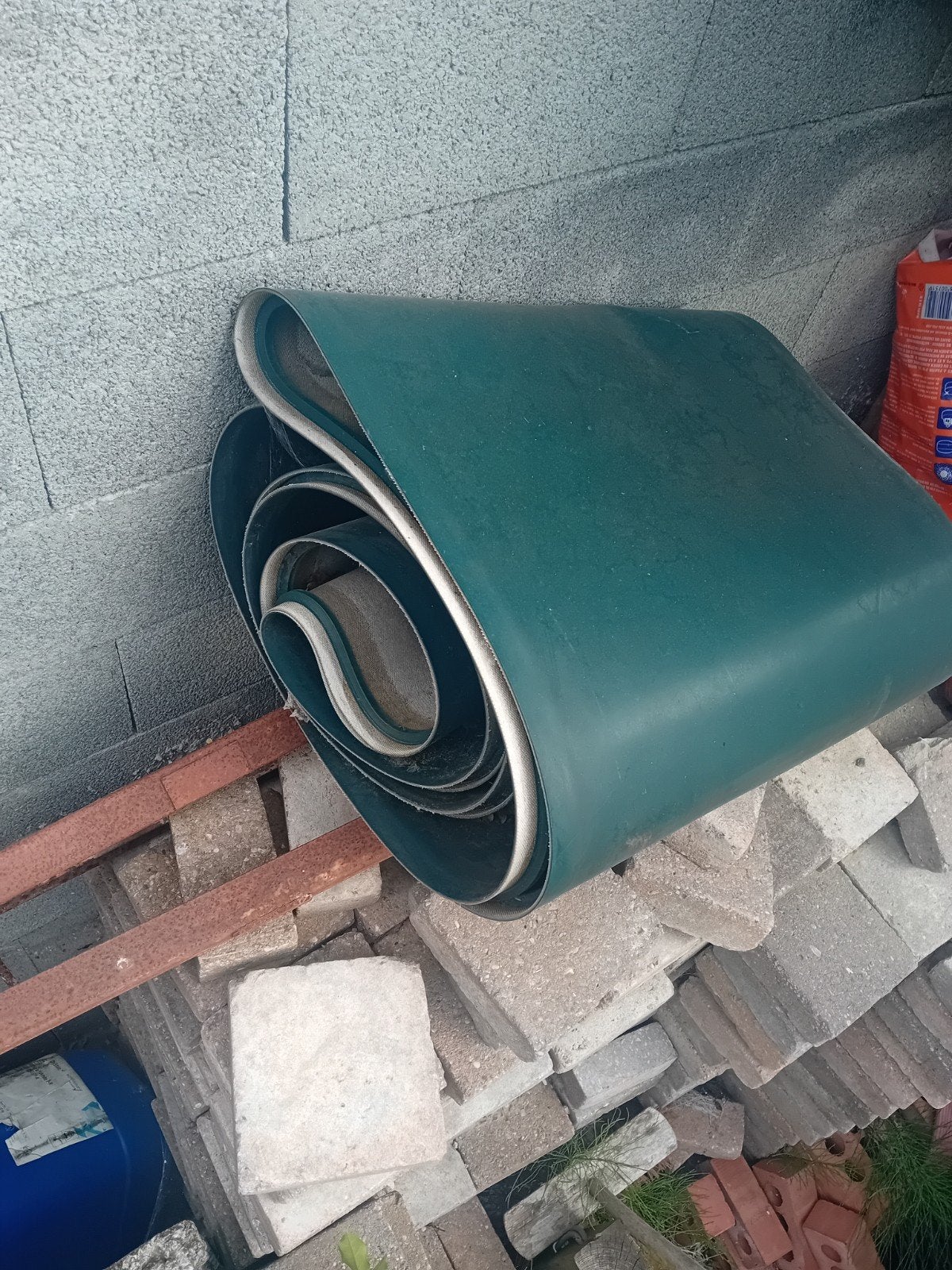 Transportband 3m 60cm breed., Ophalen