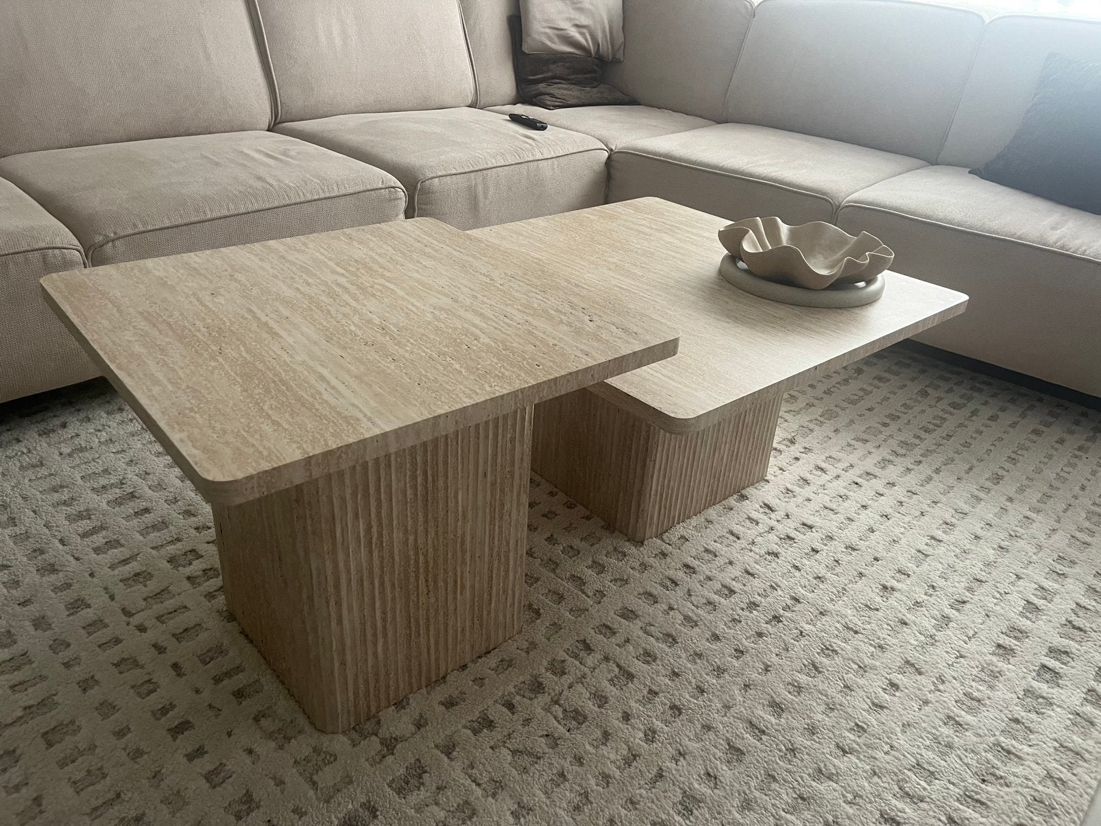 Set de 2 tables à café, Maison & Meubles, Enlèvement, Comme neuf