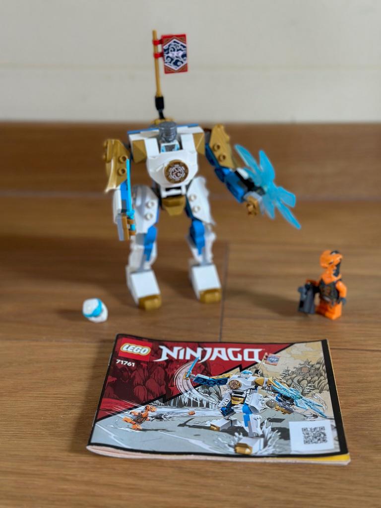 Lego 71761 Ninjago "Le robot de puissance de Zane-évolution", Enlèvement ou Envoi, Lego, Ensemble complet, Instructions incluses