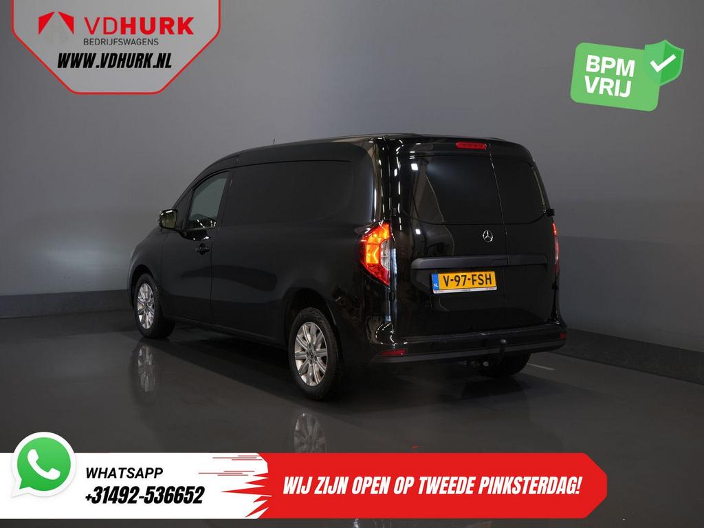 Mercedes-Benz Citan 110 CDI Aut. L2 NL Auto/ Carplay/ Cruise, Auto's, Bestelwagens en Lichte vracht, Automaat, Zwart, Bedrijf