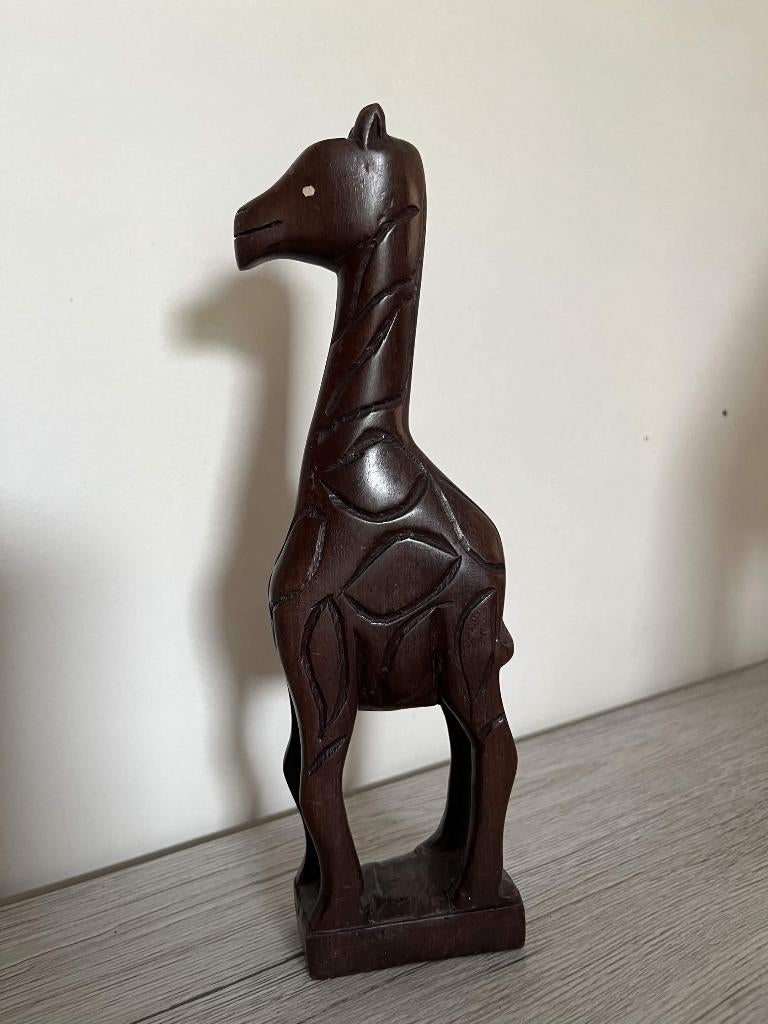 Houten giraf standbeeldje, Verzenden