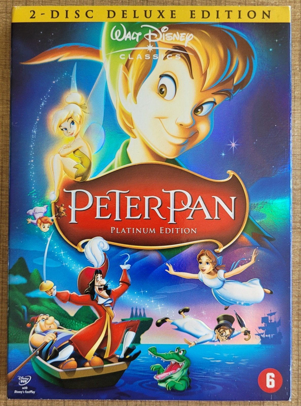 Peter Pan - Platinum edition - 2-discs, Cd's en Dvd's, Tekenfilm, Ophalen of Verzenden, Zo goed als nieuw, Vanaf 6 jaar
